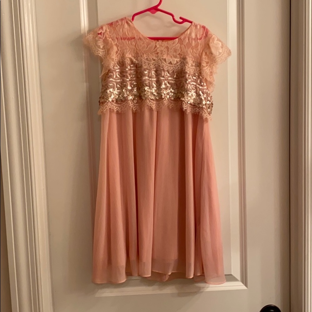 Mayoral Lace Chiffon dress